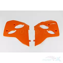 Osłony chłodnicy pomarańczowe UFO Plast KTM SX / EXC 93-98