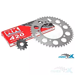 Zestaw napędowy Chiaravalli 420 12/47z, Aprilia RS 50 99-05 / Tuono 50