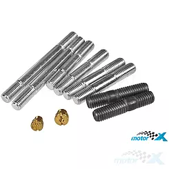 Szpilki cylindra Malossi Aluminium 181cc, Honda CRM 125 / NSR 125 / NSR Raiden 125