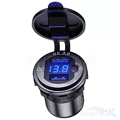 Gniazdo USB Quick Charge 3.0 36W Biketec BTMUS43QC