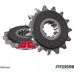 Zębatka przednia 530 15 zębów, RB - gumowa prowadnica łańcucha, JT Sprockets  JTF295
