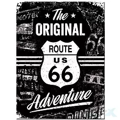 Magnes 6x8cm Route 66 Original Adventure Nostalgic Art 14331