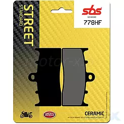 Klocki hamulcowe ceramiczne SBS Ceramic Street 778HF