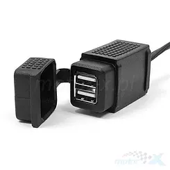 Gniazdo USB MUS43 DIN ISO 4165, Biketec BTMUS43