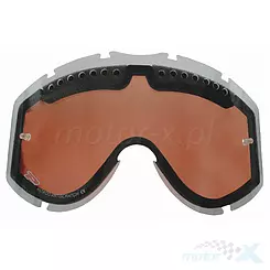 Szyba Progrip 3257 do gogli 3200/3201/3204/3301/3400/3404/3450 PODWÓJNA POMARAŃCZOWA,ANTIFOG + ANTISCRATCH (PG3257)
