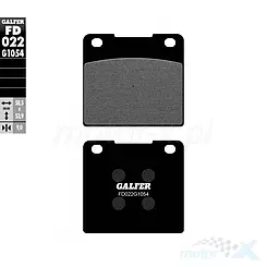 Klocki hamulcowe Galfer Semi Metal Street FD022G1054