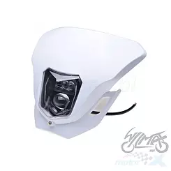 Lampa uniwersalna przednia LED, homologacja E24, WM Motor