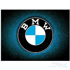 Magnes 6x8cm BMW Logo Blue Shine Nostalgic Art 14385