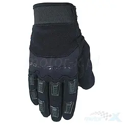 Rękawice motocyklowe sportowe, czarne, Polednik Tourer Lite Kevlar