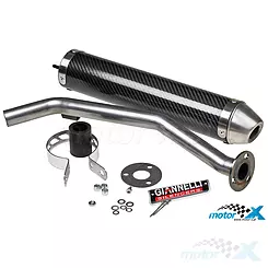Końcówka tłumika Giannelli Enduro Carbon, Aprilia RX / SX 125 08-10 (E)