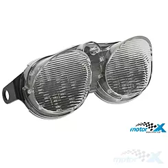 Lampa LED, biały klosz, Yamaha YZF 600 R6 01-02 (E)