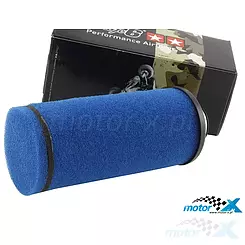 Filtr powietrza stożkowy 35mm 0° gąbka długi Stage6 Racing