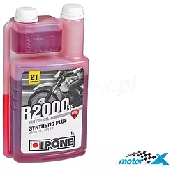 Olej IPONE R2000 RS truskawka półsyntetyczny 2T 1L