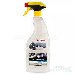 Balsam do kokpitu, czyści i konserwuje, do plastiku, Autoland satynowy mat, 750ml