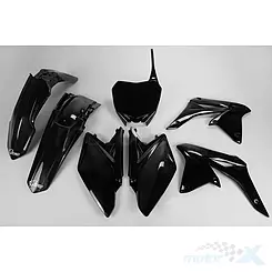 Zestaw osłon nadwozia czarny UFO Plast Suzuki Suzuki RMZ 250 10-18