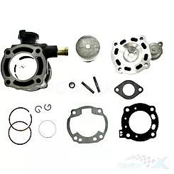 Cylinder kompletny z głowicą 47.00mm 70cc, Power Force, Aprilia Grigio / Suzuki Katana 2T LC