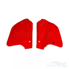 Osłony tylne górne komplet czerwone UFO Plast Honda CR 125 / 250 92-94