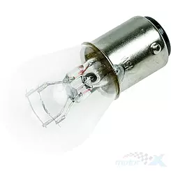 Żarówka BAX15D 6V 15/15W bez odbłyśnika
