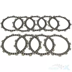 Tarcze sprzęgła, 9 sztuk, TRW Lucas MCC457-9RAC Yamaha YZF 450 / YZF R1 / MT-09