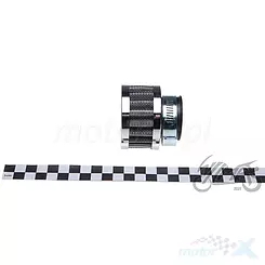 Filtr powietrza stożkowy 32mm 0° chrom mały