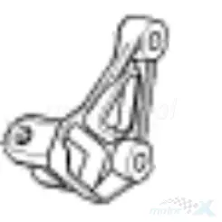 Wspornik podnóżka kierowcyu prawy Benelli TRK 502 / TRK 702 / TRK 702 X 2023->