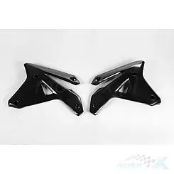 Osłony chłodnicy czarne UFO Plast Suzuki RMZ 450 07