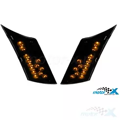 Kierunkowskazy tylne DMP Black LED Lexus Style, Piaggio Zip Cat / Zip 4T / Zip SP 2 / Zip 100