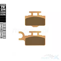Klocki hamulcowe Galfer Sintered Off-Road FD254G1396