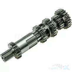 Wałek pośredni skrzyni biegów Junak 123 / Romet Division 4T 125 OHC AC 