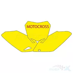 Zestaw naklejek pod numery startowe, Blackbird SUZUKI RMZ 450 '08-'16
