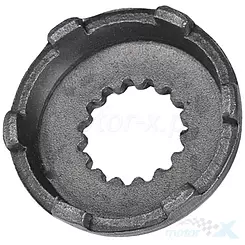 Zabierak koła zębatego rozrusznika nożnego 16mm 1E40QMB/QMA 50 2T AC CPI / Keeway