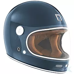 Kask integralny full face Nox PREMIUM Revenge Solid Niebieski Połysk