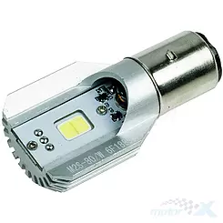 Żarówka S2 BA20D LED uniwersalna 12V 25W 35W 800lm