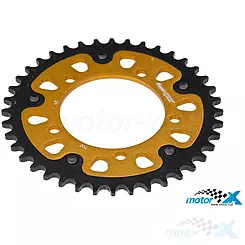 Zębatka tylna Supersprox Stealth 525, złota, 40z, Aprilia 750-1200