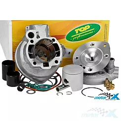 Cylinder kompletny z głowicą Top Performances Alu 70cc skok 44mm, Minarelli AM