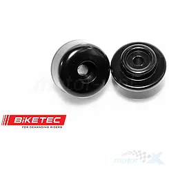 Końcówki kierownicy, czarne, Biketec BT0029 (2408010000)
