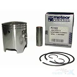 Tłok kompletny 125cc Meteor PC1522, Yamaha TDR / TZR / DT (od 55.95mm do 58.00mm) [różne średnice]