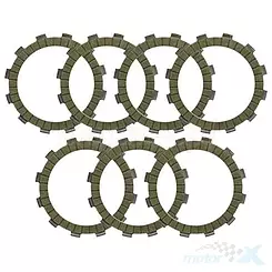 Tarcze sprzęgła, 7 sztuk, Psychic Motorsports MX-03230P (EBS5611R)