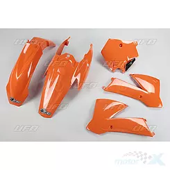 Zestaw osłon nadwozia pomarańczowy UFO Plast KTM SX 85 04-05