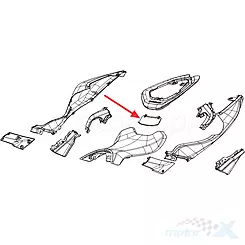 Łącznik osłon tylnych QJMotor SRK 125 S