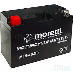 Akumulator żelowy Moretti Parts MT9-4 12V 9Ah 151x71x105mm