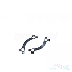 Zabezpieczenie zębatki tylnej, rozstaw śrub 64mm, 2 sztuki, Pit Bike MRF