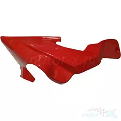 Osłona silnika dolna pług prawa, czerwona TY, Keeway RKS 65407J83TY00