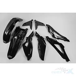 Zestaw osłon nadwozia czarny UFO Plast Husqvarna TC 125 / 250 09-10