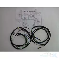 Instalacja elektryczna JAWA 50