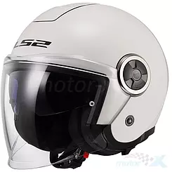 Kask otwarty z blendą LS2 OF620 Classy Połysk Biały