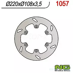 Tarcza hamulcowa NG 1057