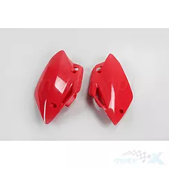 Osłony tylne górne komplet czerwone UFO Plast Honda CRF 150R 07-