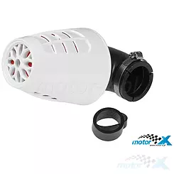 Filtr powietrza stożkowy 28mm / 35mm 90° gąbka TNT Obus