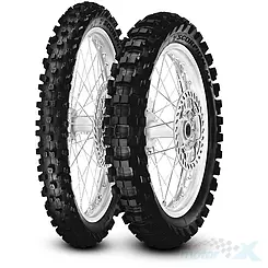 Opona motocyklowa offroad PIRELLI 80/100-12 SCORPION MX EXTRA J 50M TT tył 